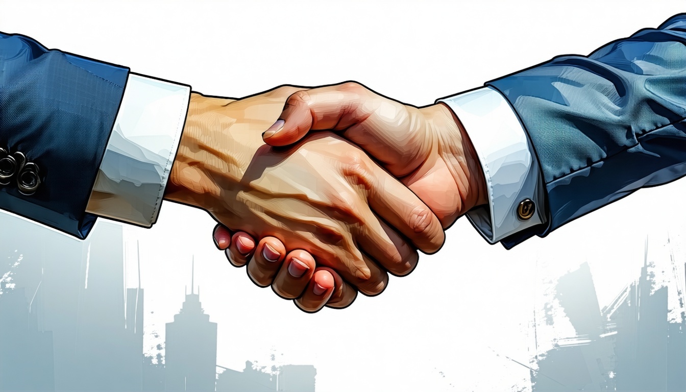 Partner med BIMI håndhilser-3